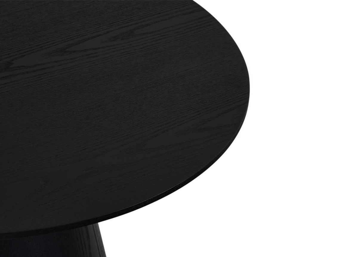 Table Basse Design 80 cm Chêne Noir