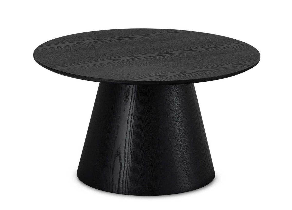 Table basse 80 cm Chêne noir