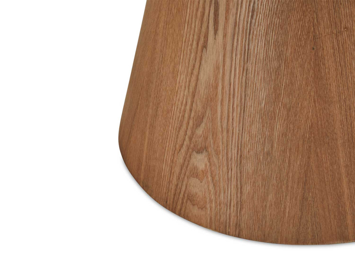 Table Basse Ronde Design 80 cm Chêne