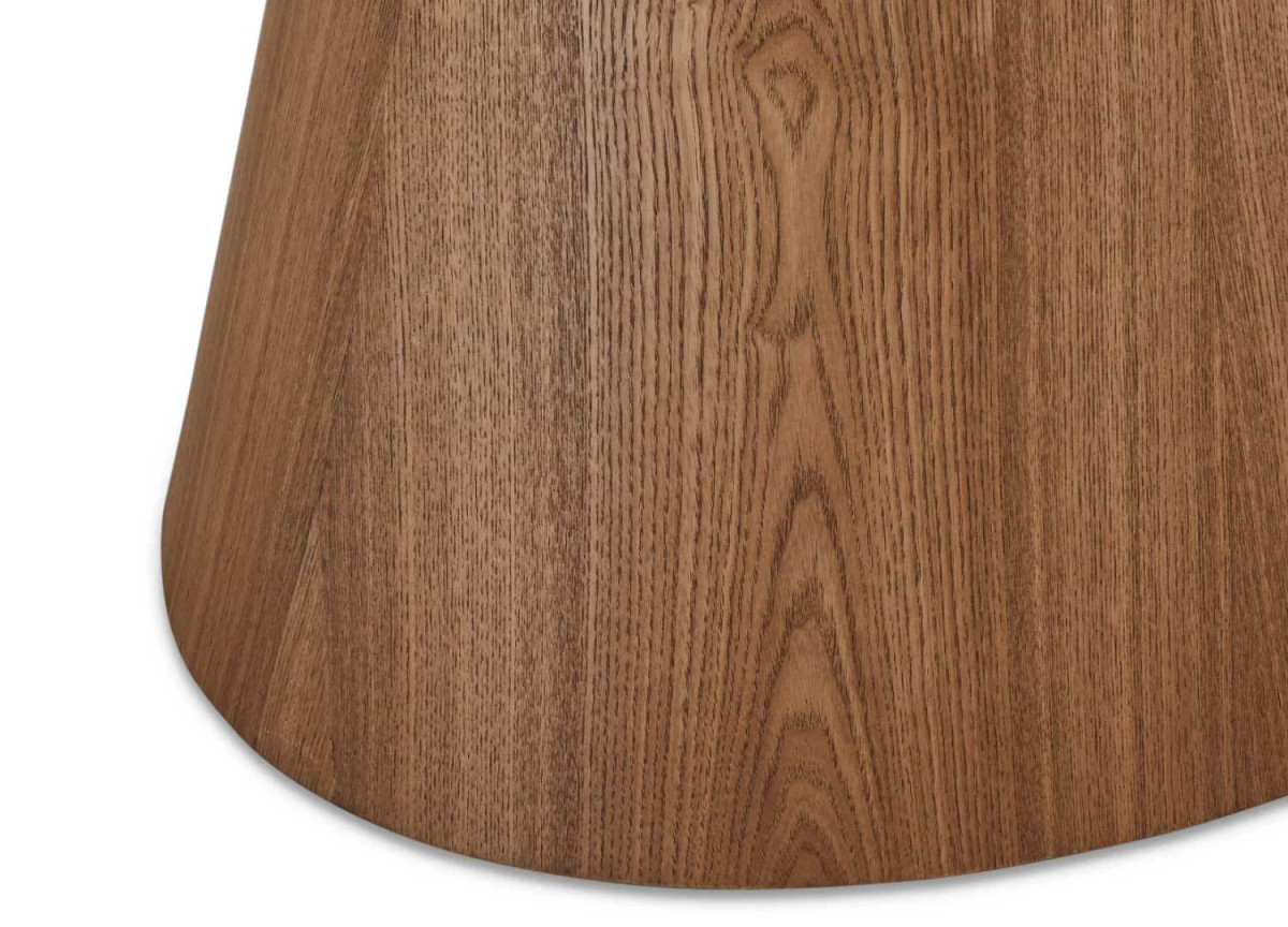 Table salle à manger ovale 160 cm Chêne
