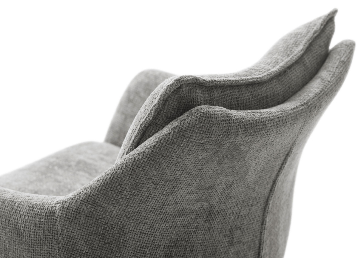 Fauteuil relax avec repose-pieds anthracité