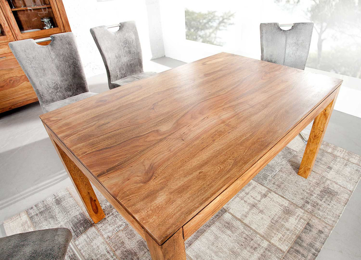 Table à Manger Bois Massif 120 cm