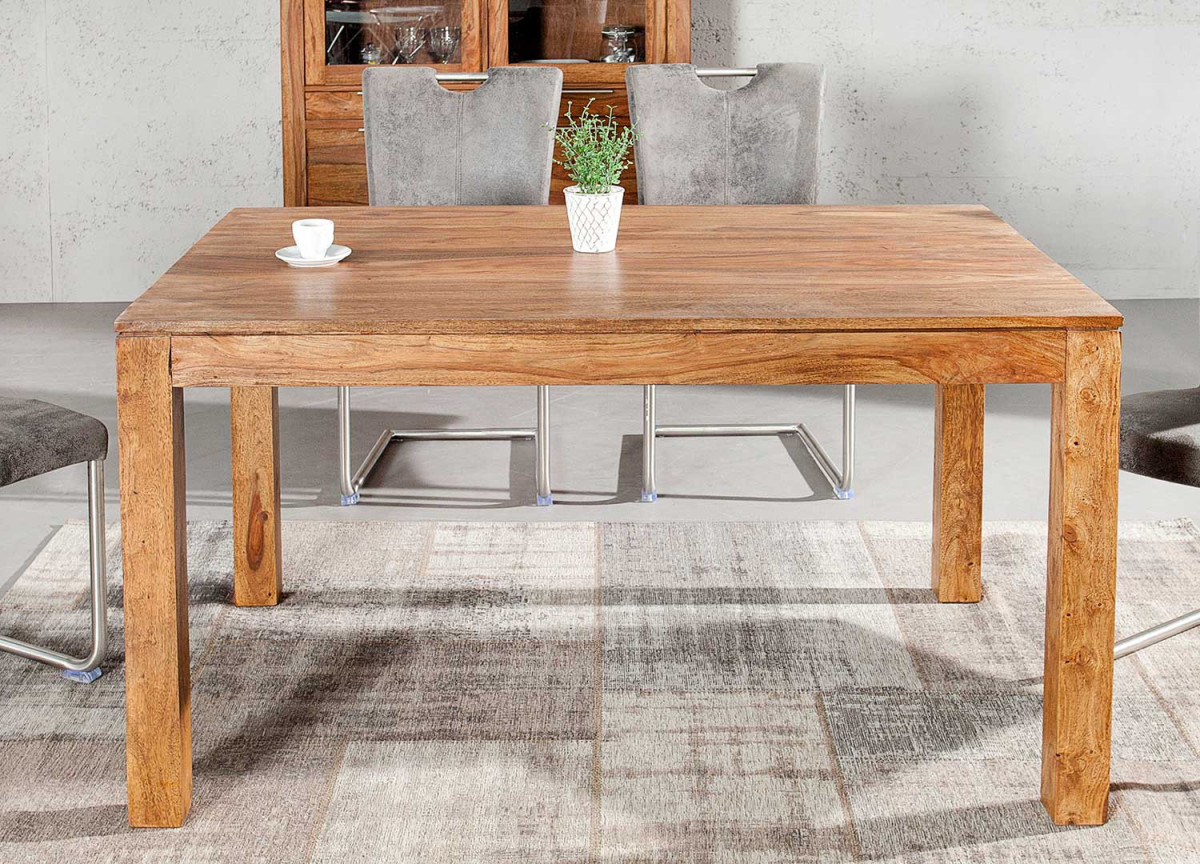 Table à Manger Bois Massif 120 cm
