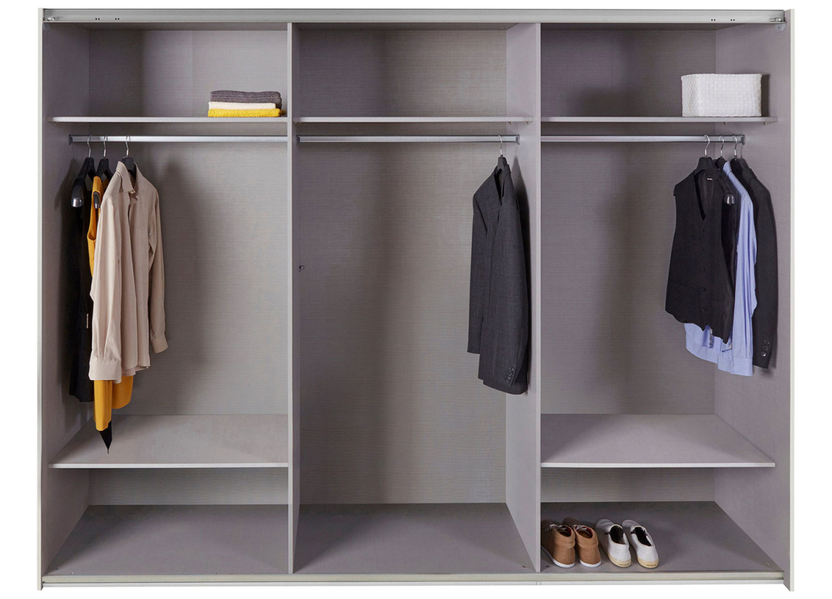 Armoire coulissantes grande capacité 270 cm - Dressing / Rangement Altona