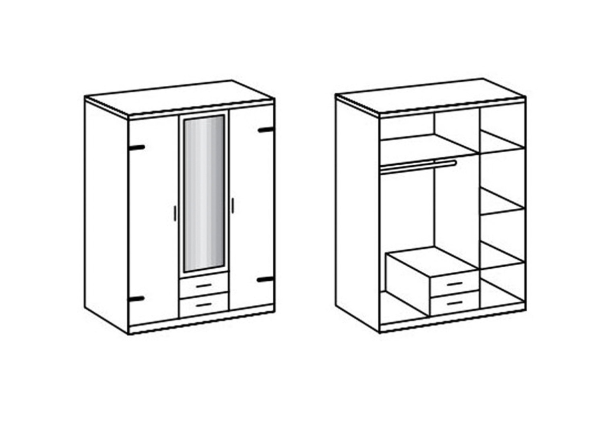 Armoire de chambre ado garçon Liverpool