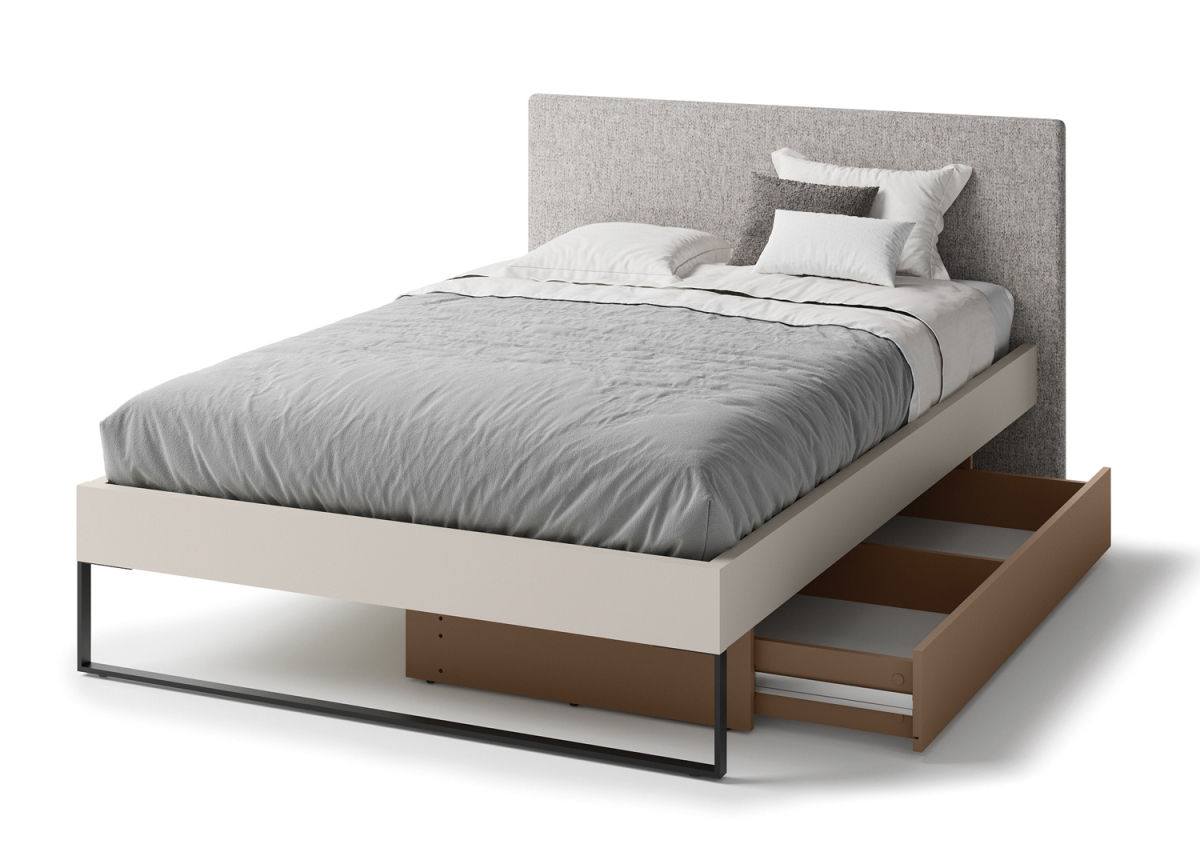 Lit complet pour adolescent couchage 120 x 200 cm