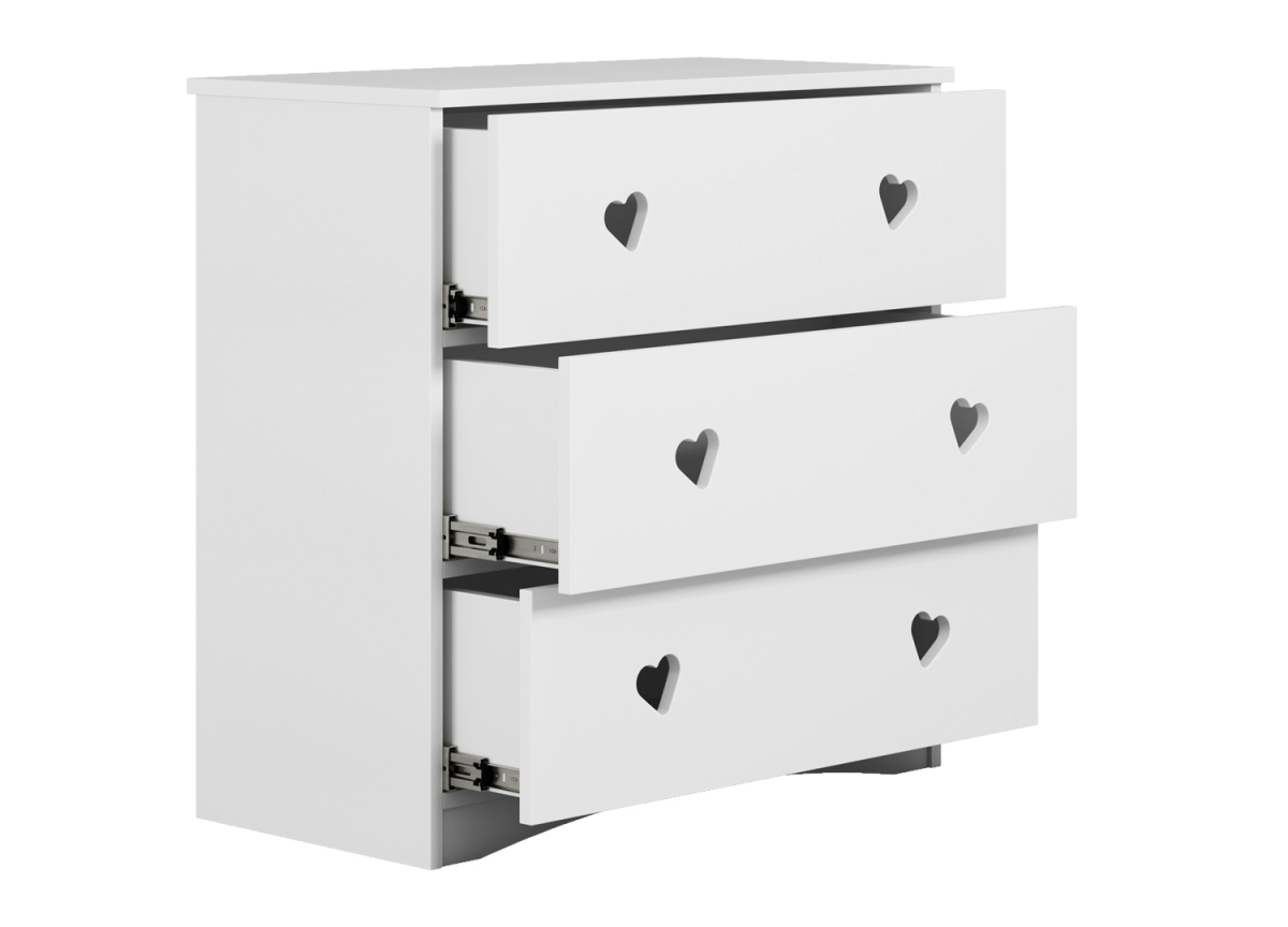 Commode 3 tiroirs chambre enfant Léonie