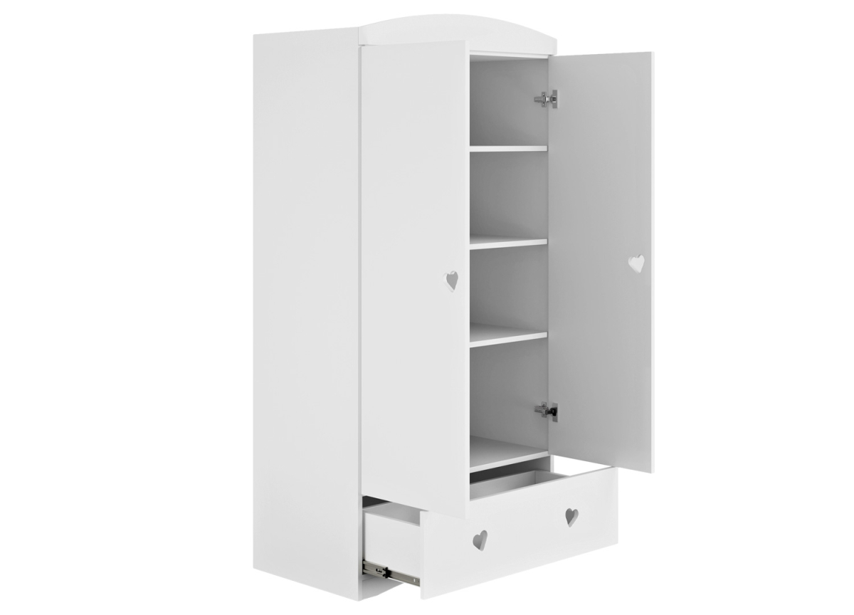 Armoire Chambre Enfant avec Petits Coeurs