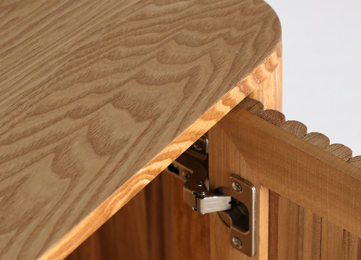 Meuble TV 3 Portes 160 cm en bois
