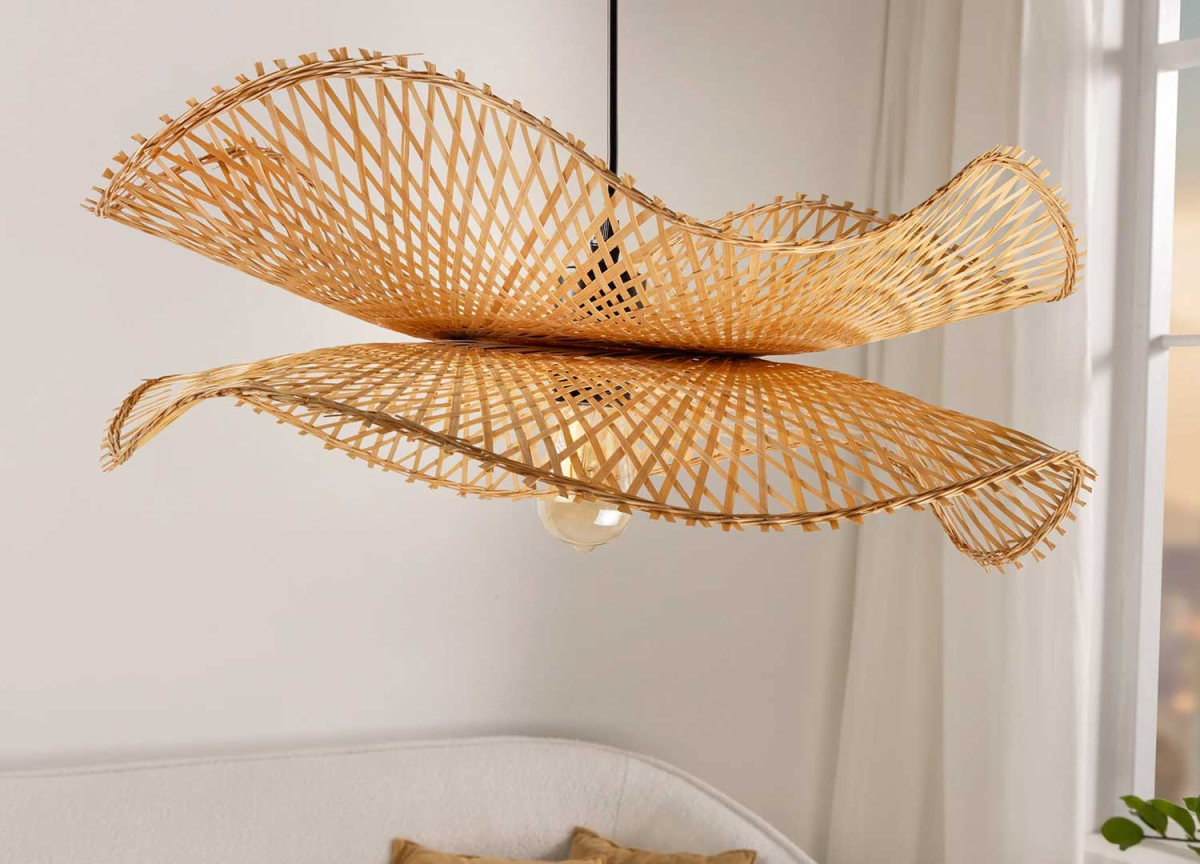 Suspension en bambou 70 cm Clarence