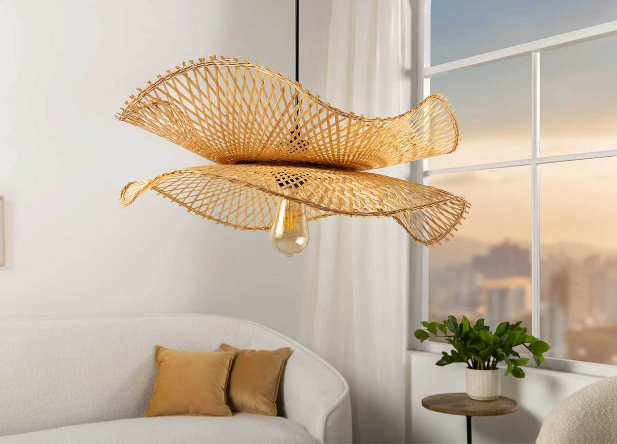 Suspension en bambou 70 cm Clarence