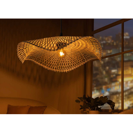 Lustre bambou 70 cm Clarence