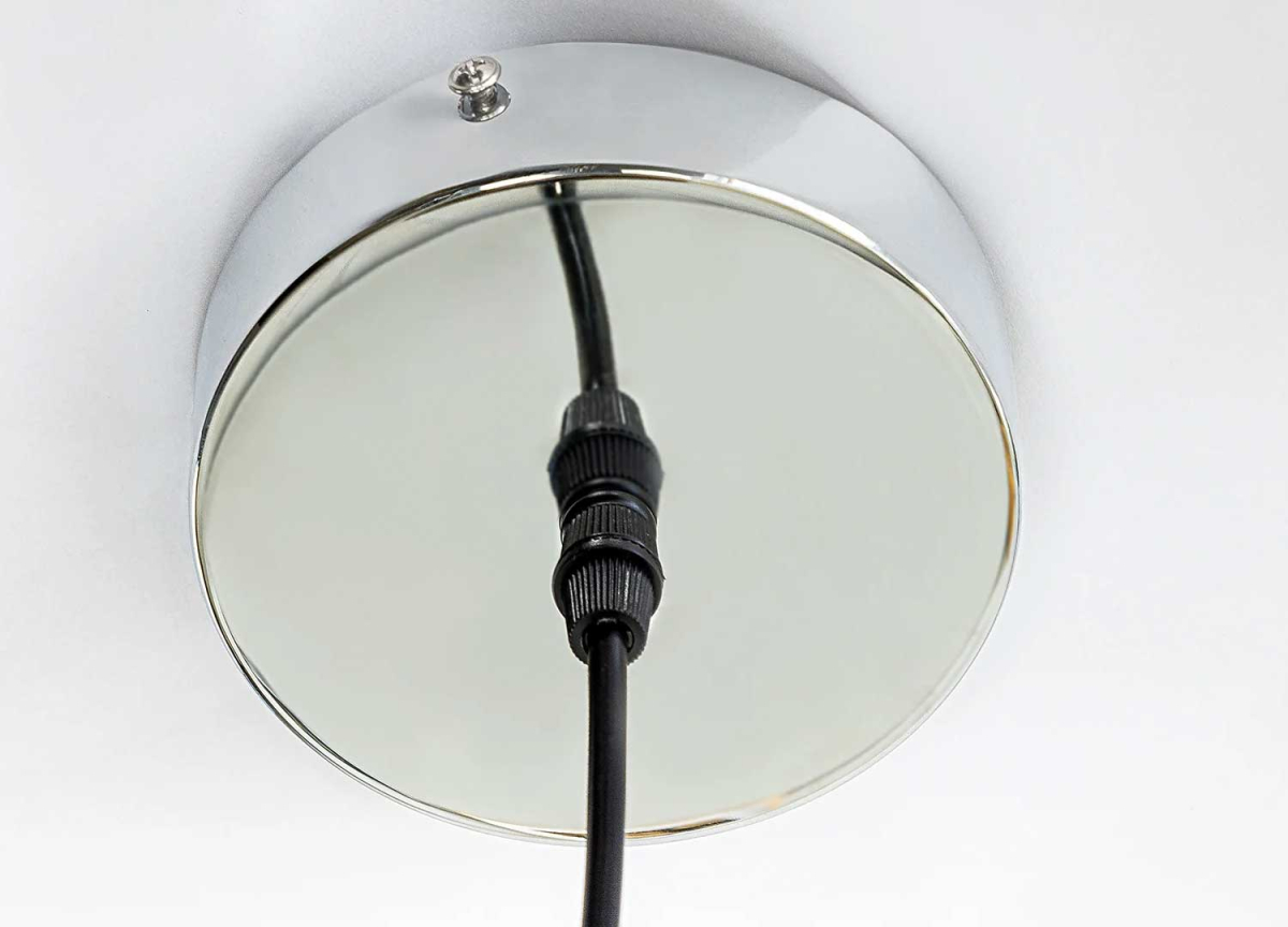 Lampe Pendante Bambou Tressé 50 cm