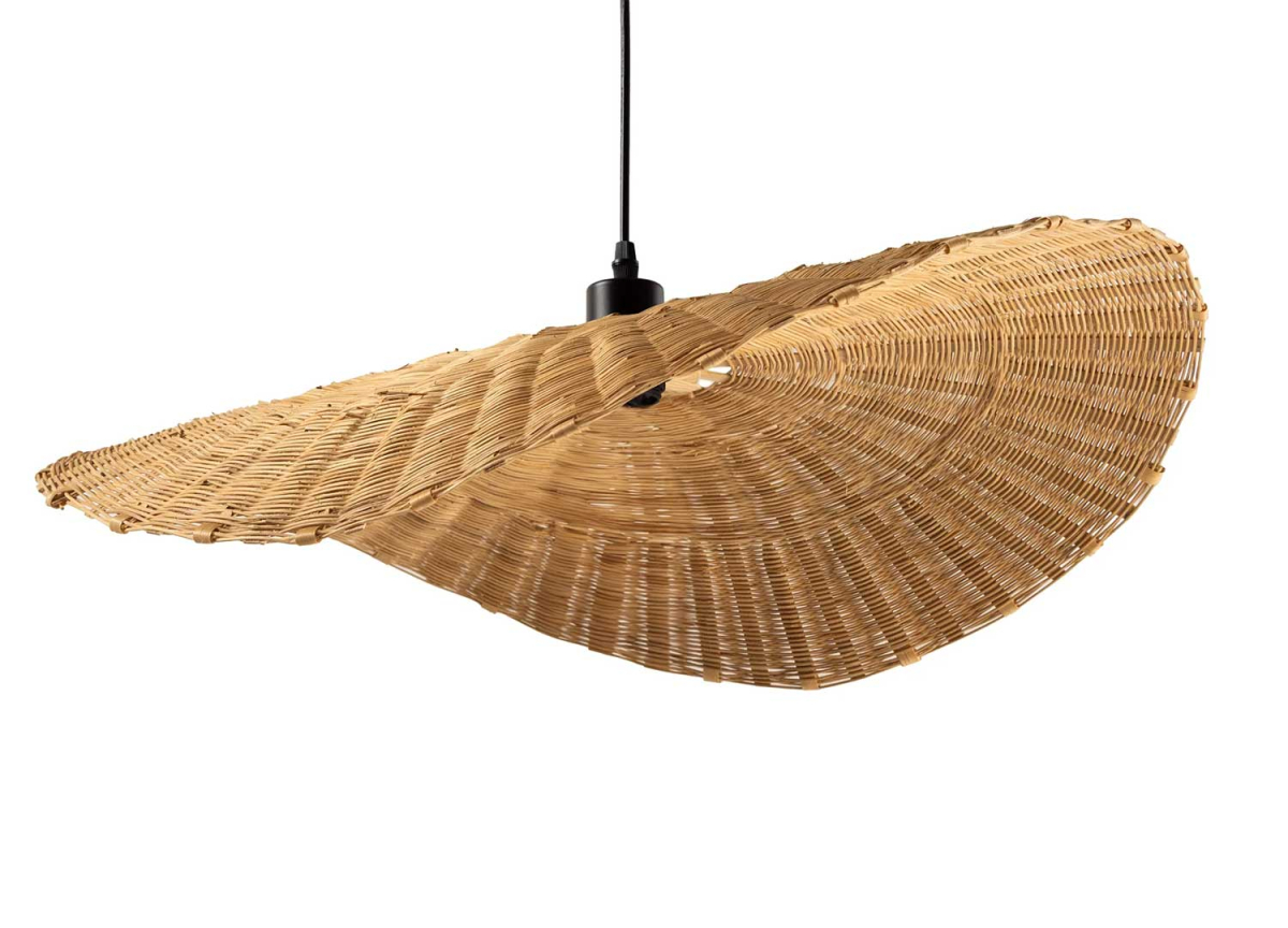 Lampe Pendante Bambou Tressé 50 cm Lampe Pendante Bambou Tressé 50 cm
