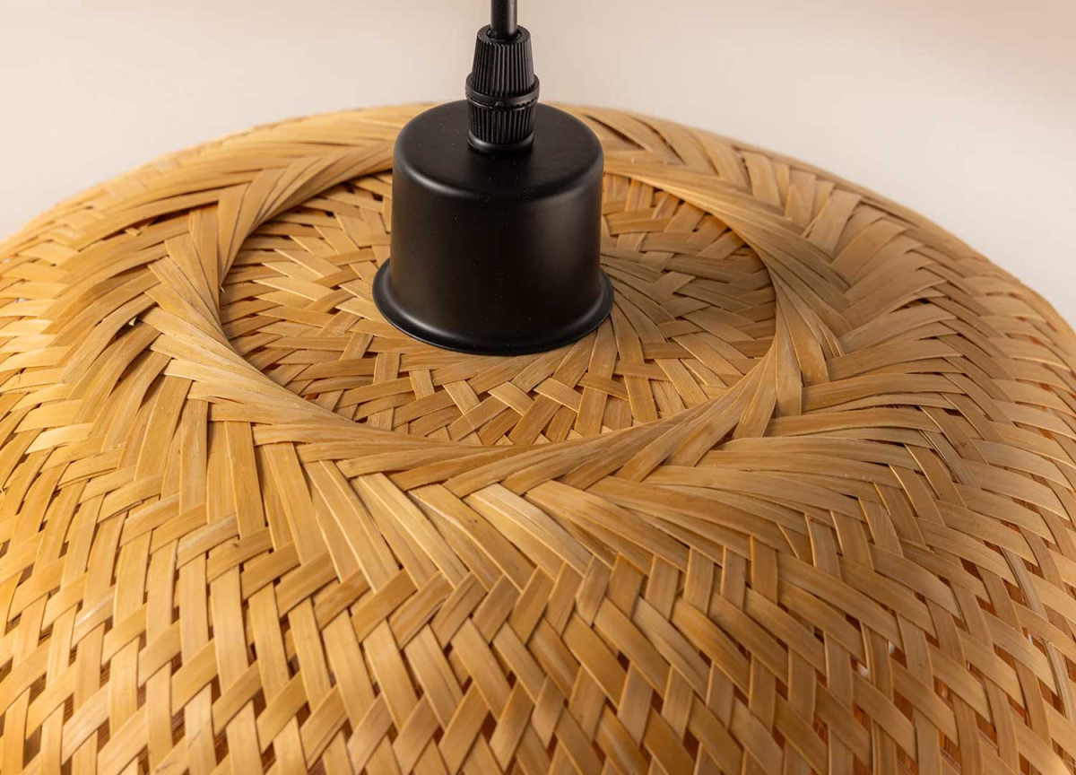 Lampe Pendante en Bambou Bohème