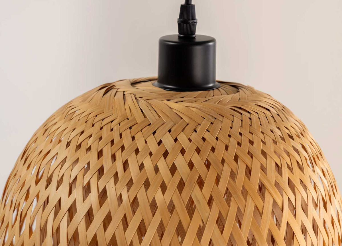 Luminaire en Bambou 46 cm de Haut