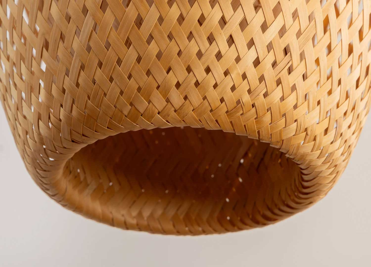 Luminaire en Bambou 46 cm de Haut
