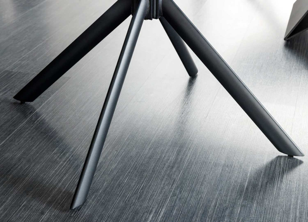 Piétement central pivotant du fauteuil
