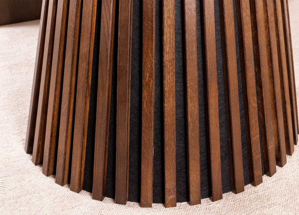 Qualité et détail de la table ronde