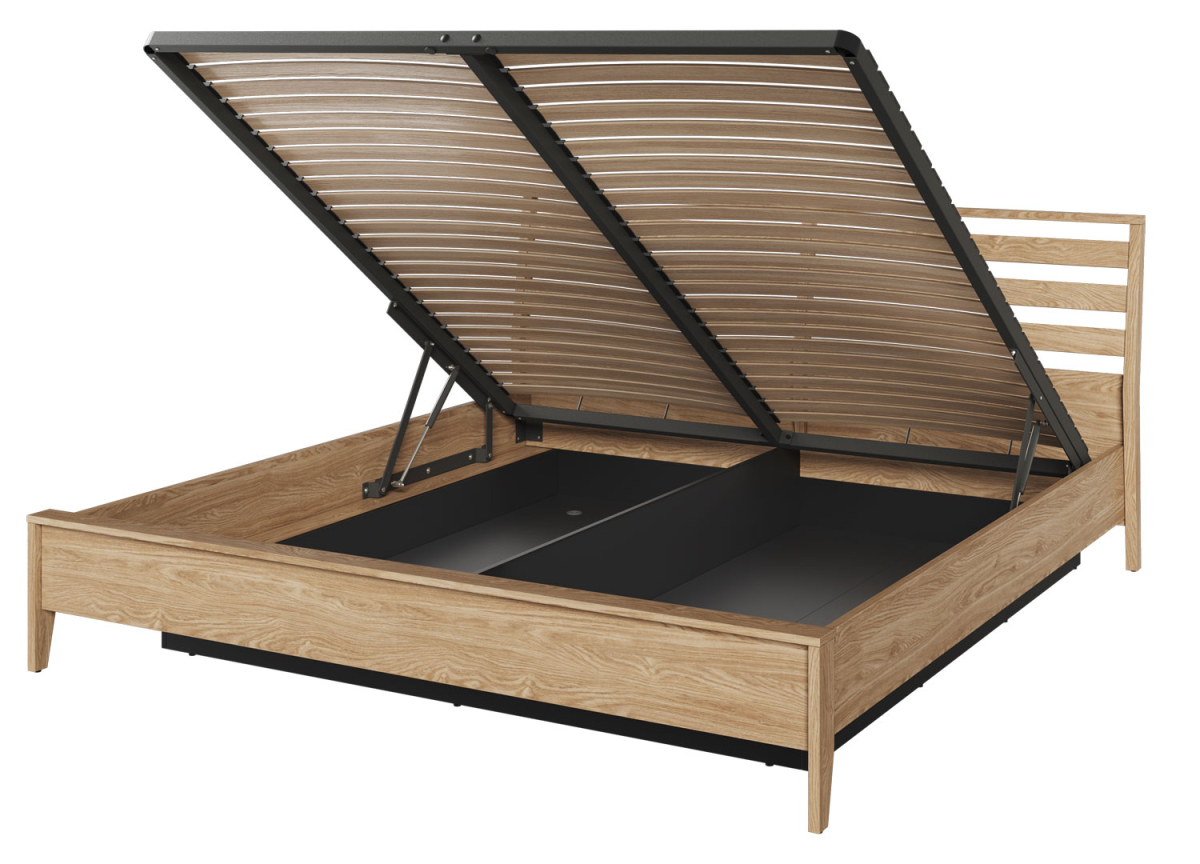 Grand Lit Coffre Adulte 180x200 cm