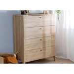 commode chambre 4 tiroirs