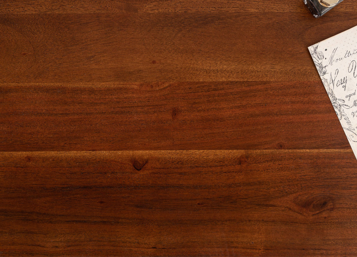 Bureau Secrétaire en Bois Foncé