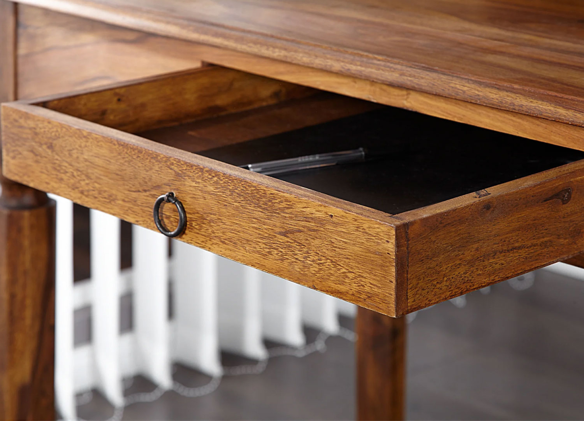 Bureau Secrétaire en Bois de Shesham