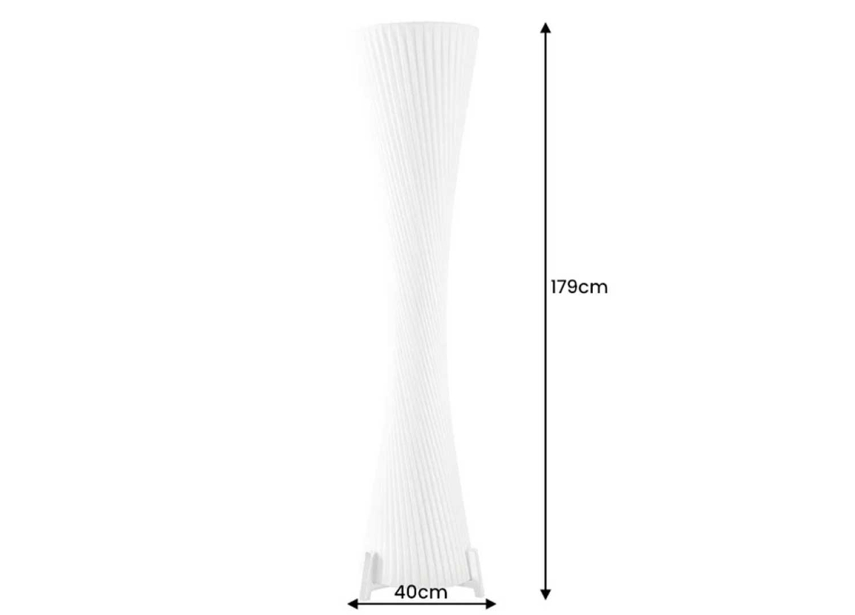 Mesure en détail du lampadaire