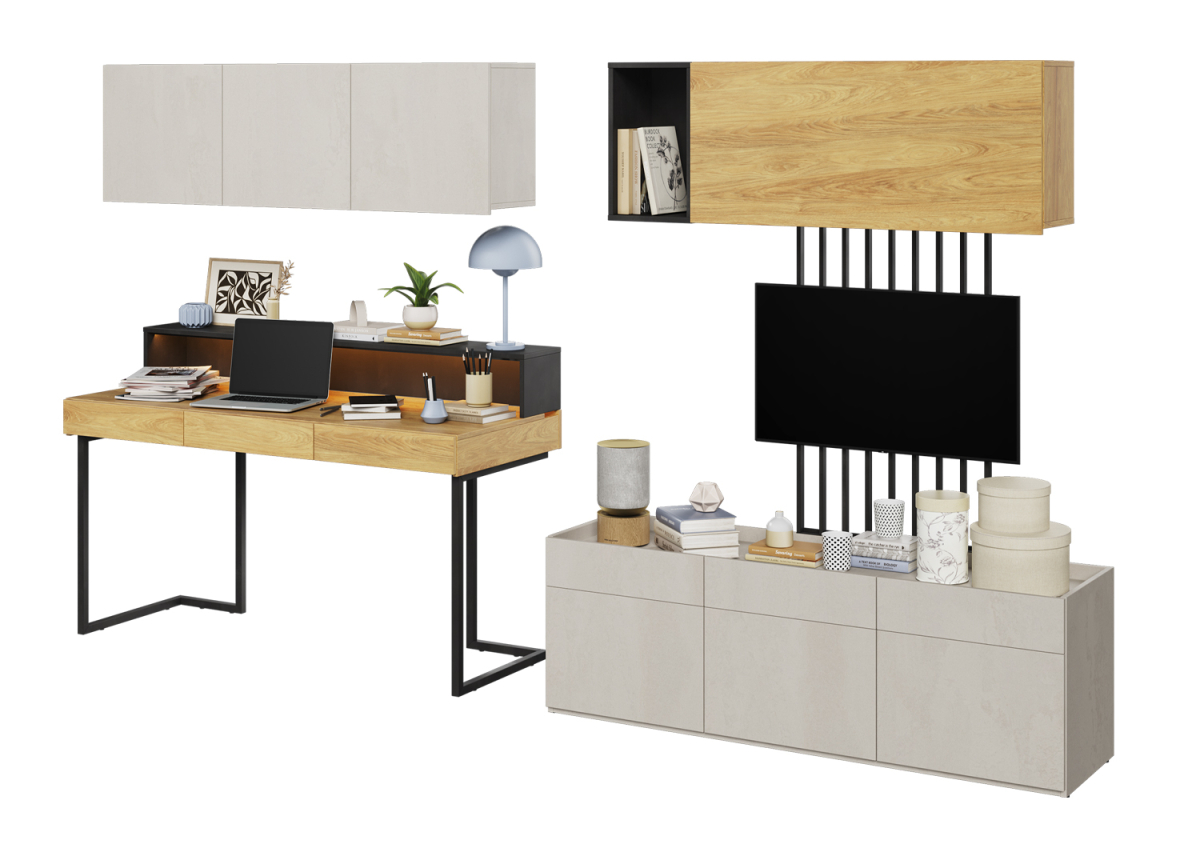 Ensemble Complet Mobilier de Bureau de Qualité