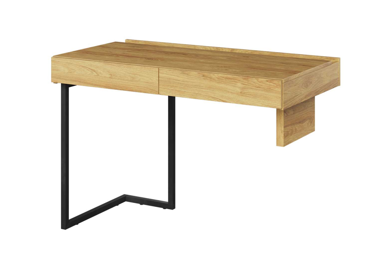 Ensemble Bureau 2 Tiroirs et Meuble de Rangement