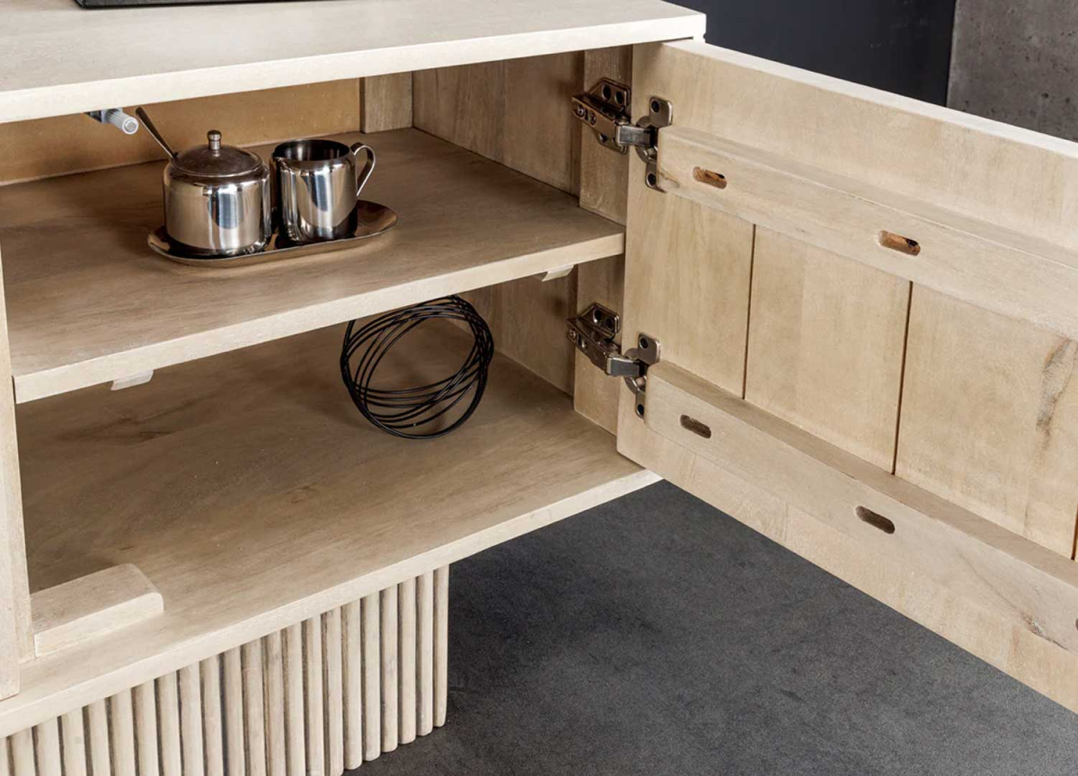 Qualité et détail du meuble télé
