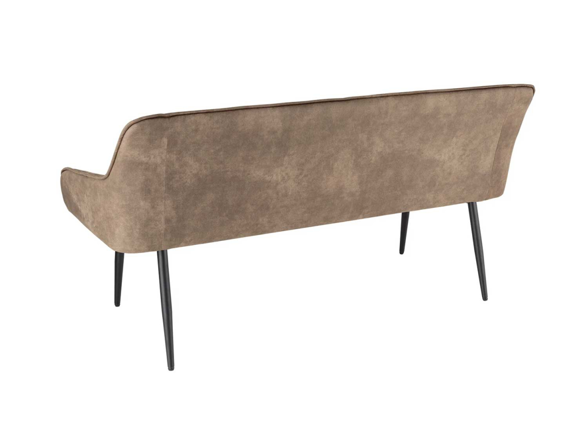 Banquette avec Dossier et Accoudoirs 160 cm