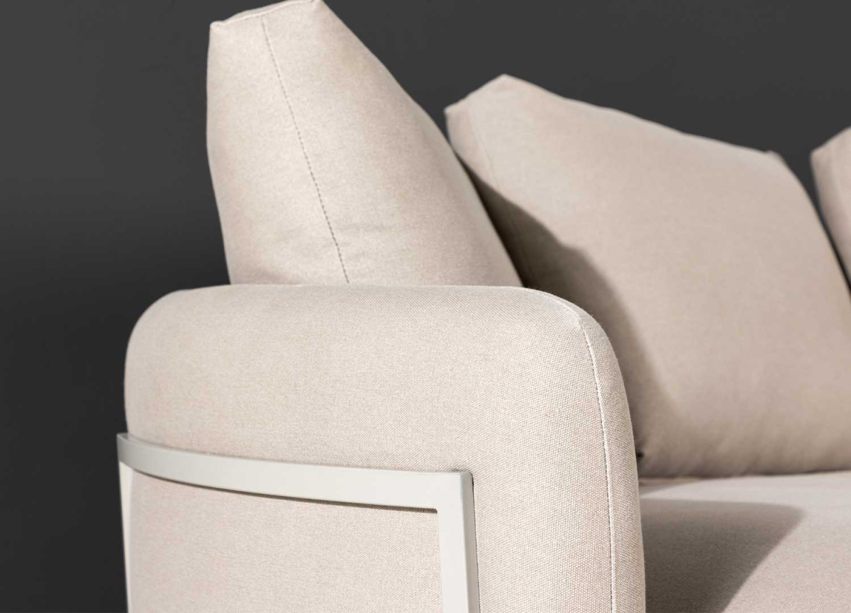 Canapé Design 4 Places Forme Haricot