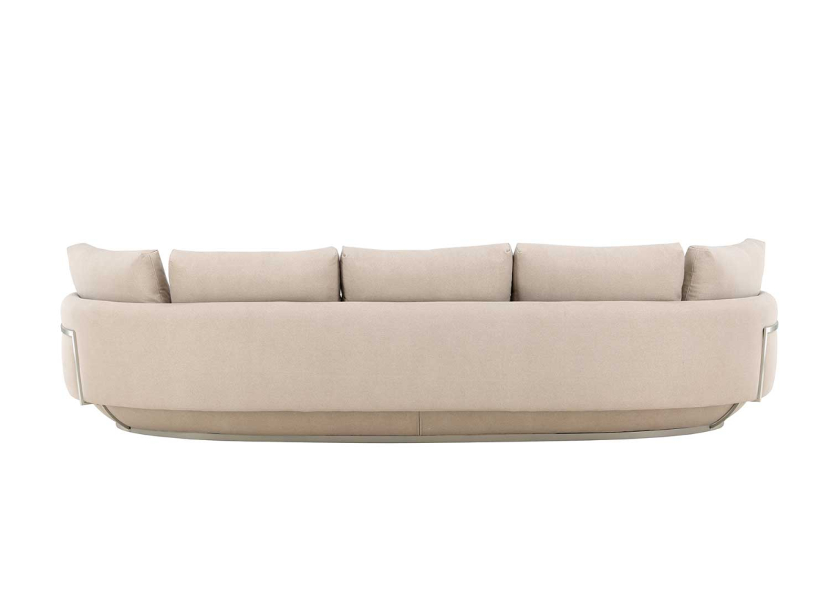Canapé Design 4 Places Forme Haricot