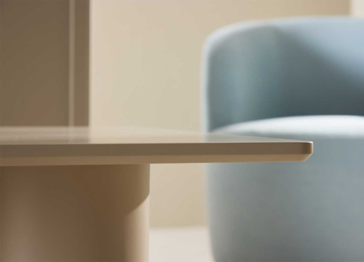 Table Basse Design Beige