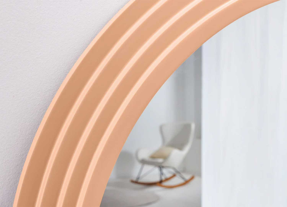 Miroir 160 cm, Cadre arche et vague