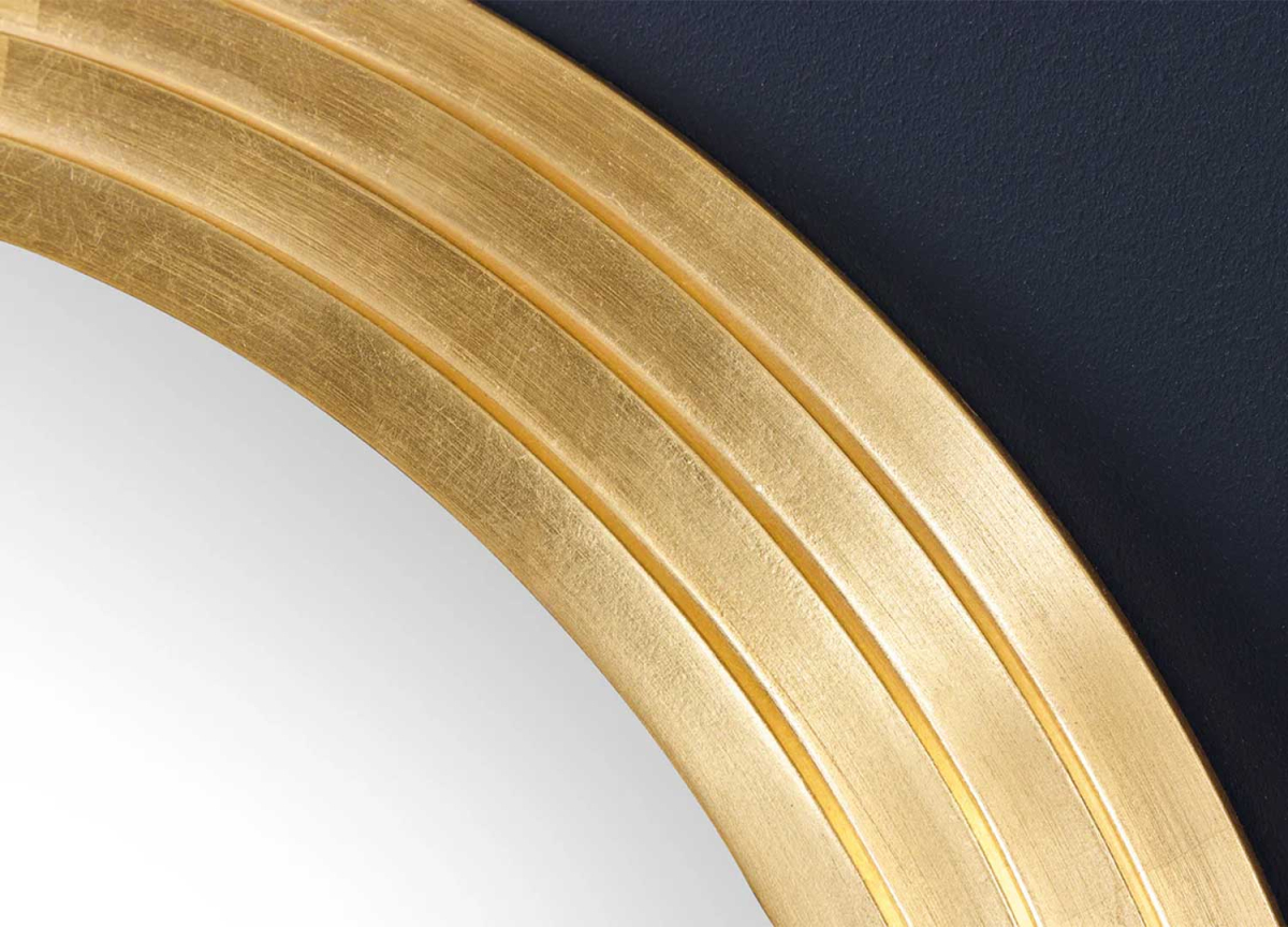 Grand Miroir Arche Doré 160 cm
