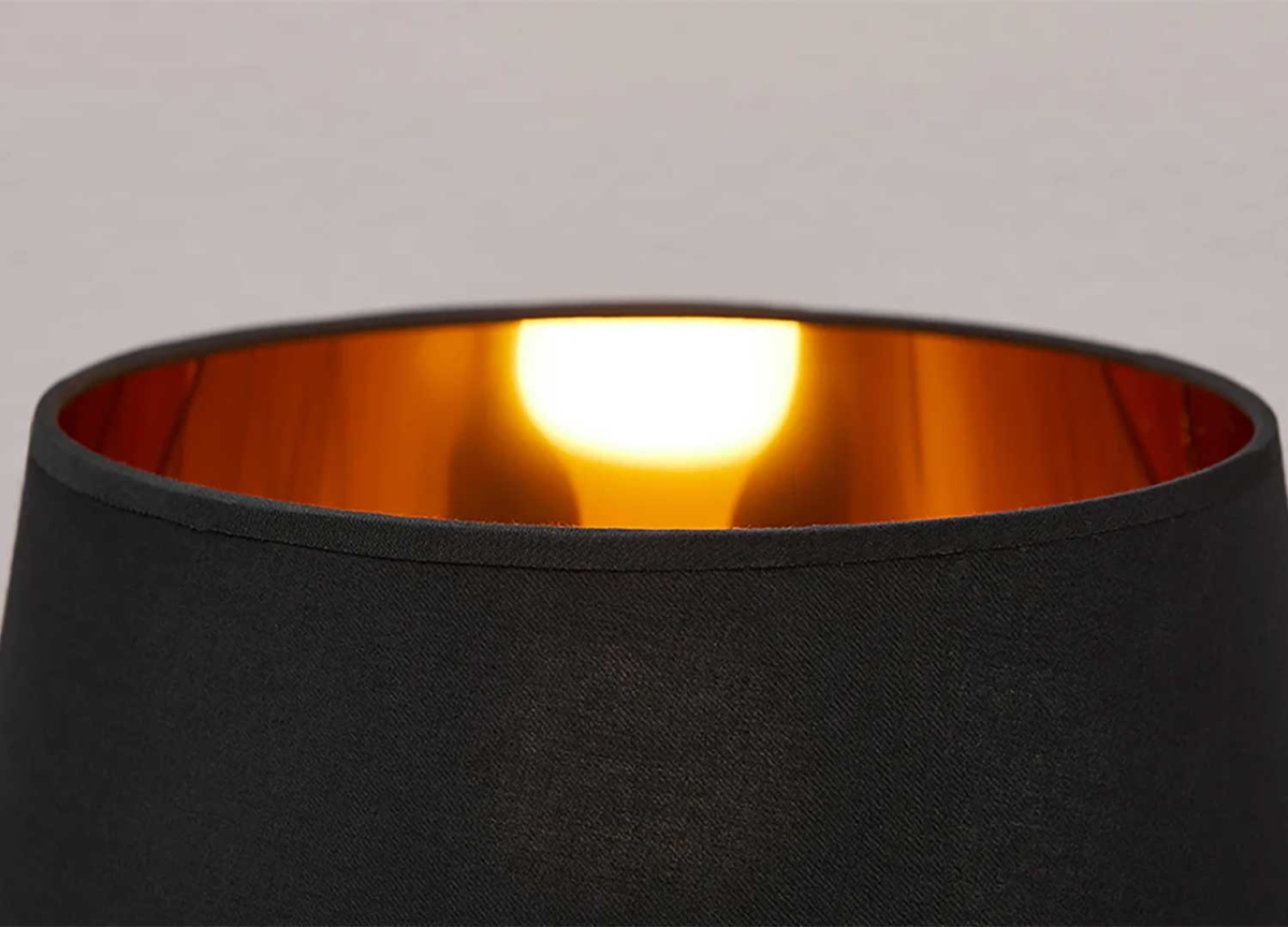 Lampe de Table Cheval Design Noir 75 cm