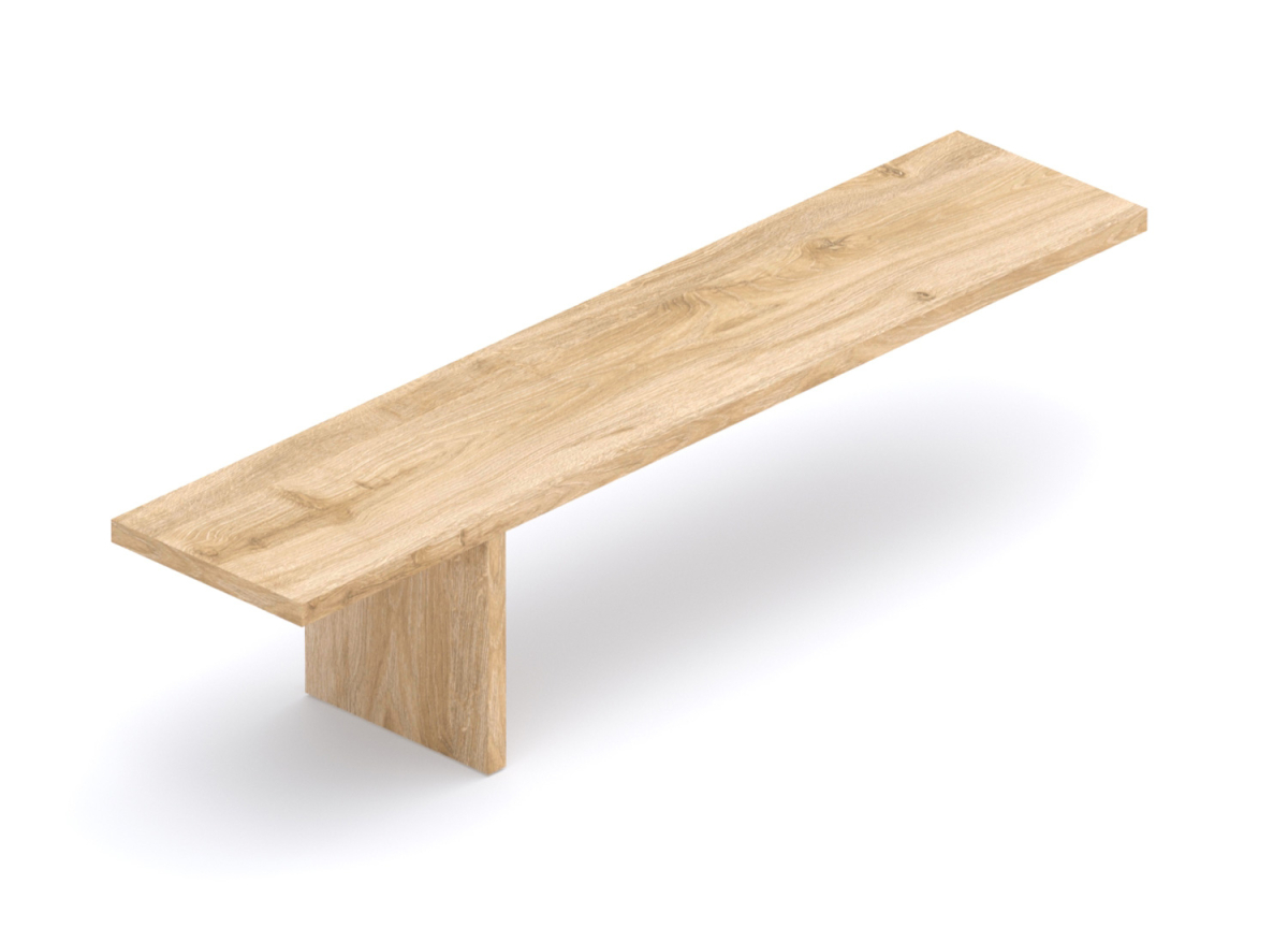 Ensemble TV Contemporain Cachemire et Bois 310 cm