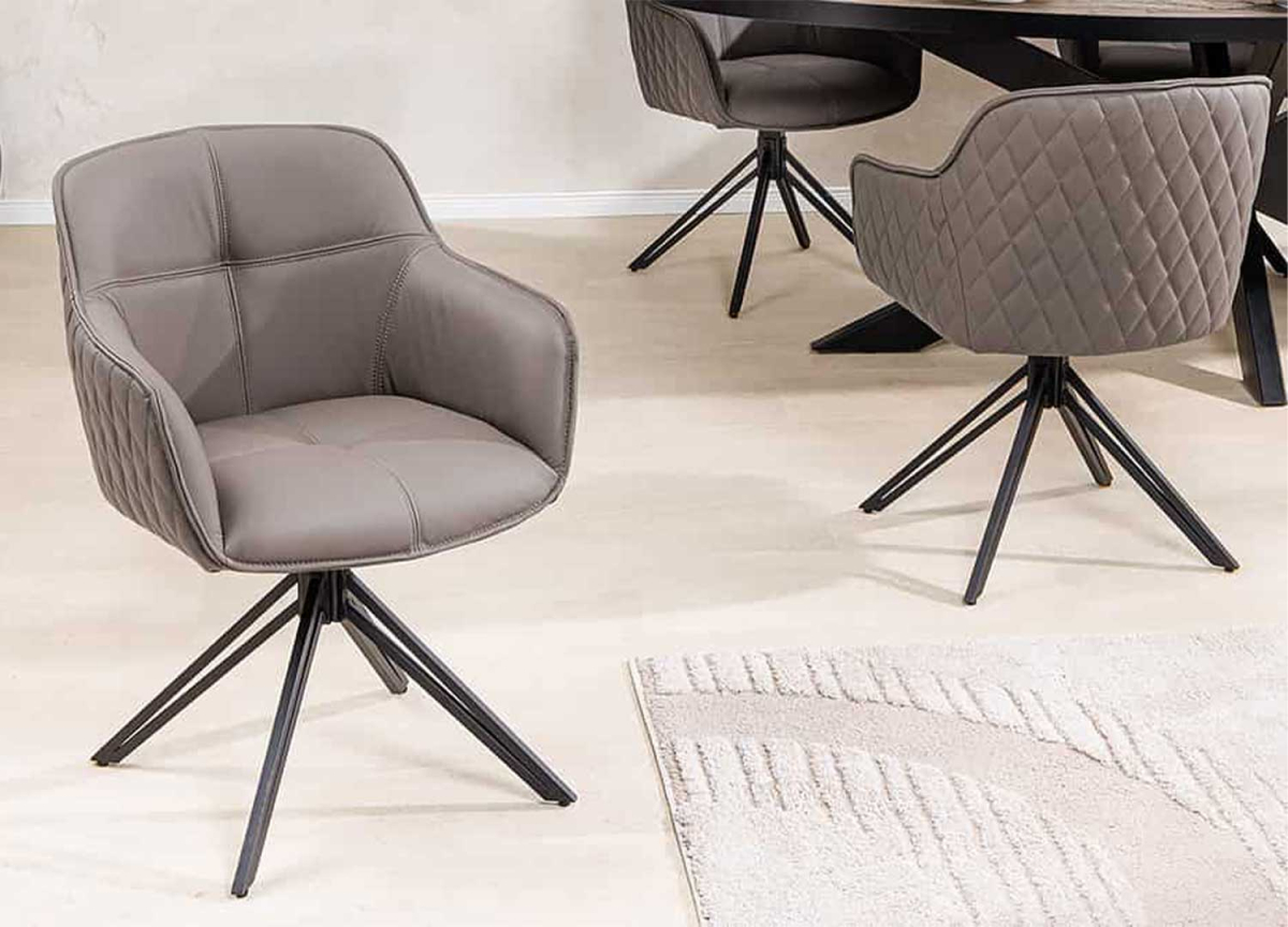 Chaise en cuir haut de gamme