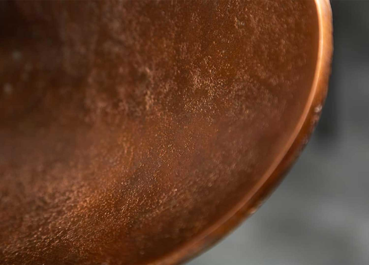 Table à Manger Hélice de Bateau et Plateau en Verre