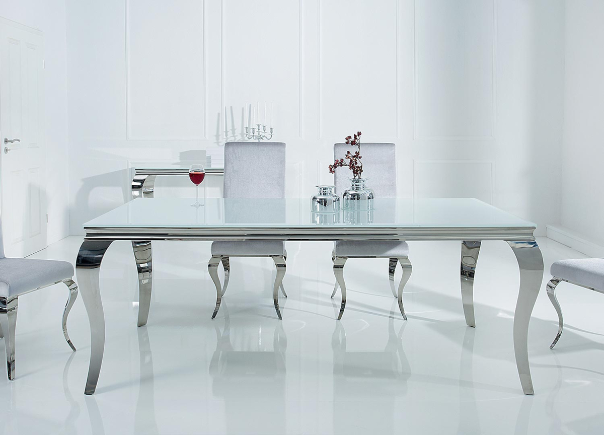 Table salle à manger design moderne 200 × 100 cm