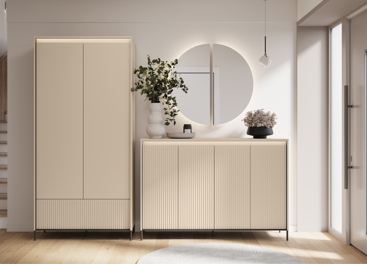 meubles modernes et tendance beige et noir