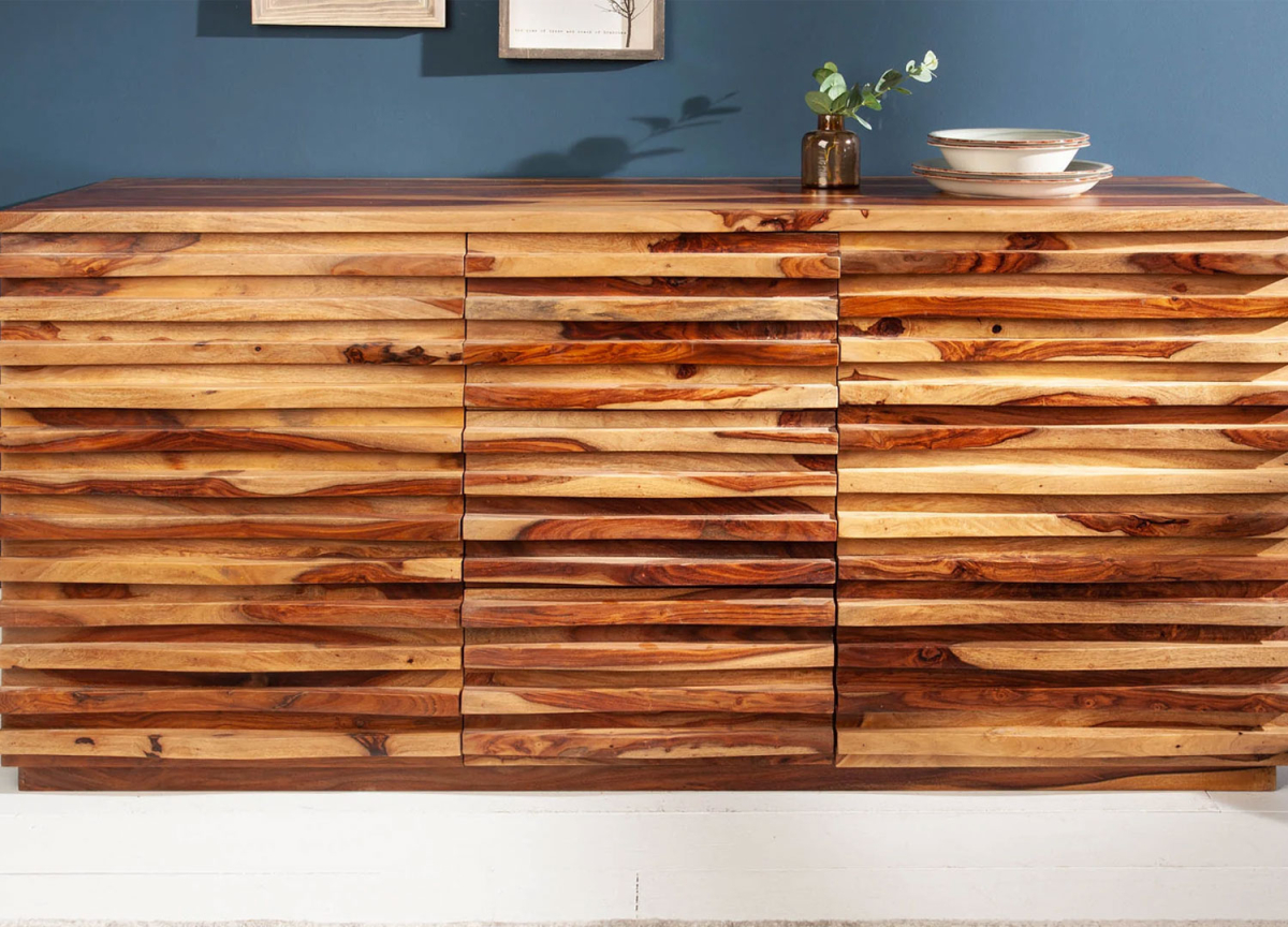 Buffet en sesham massif 160 cm
