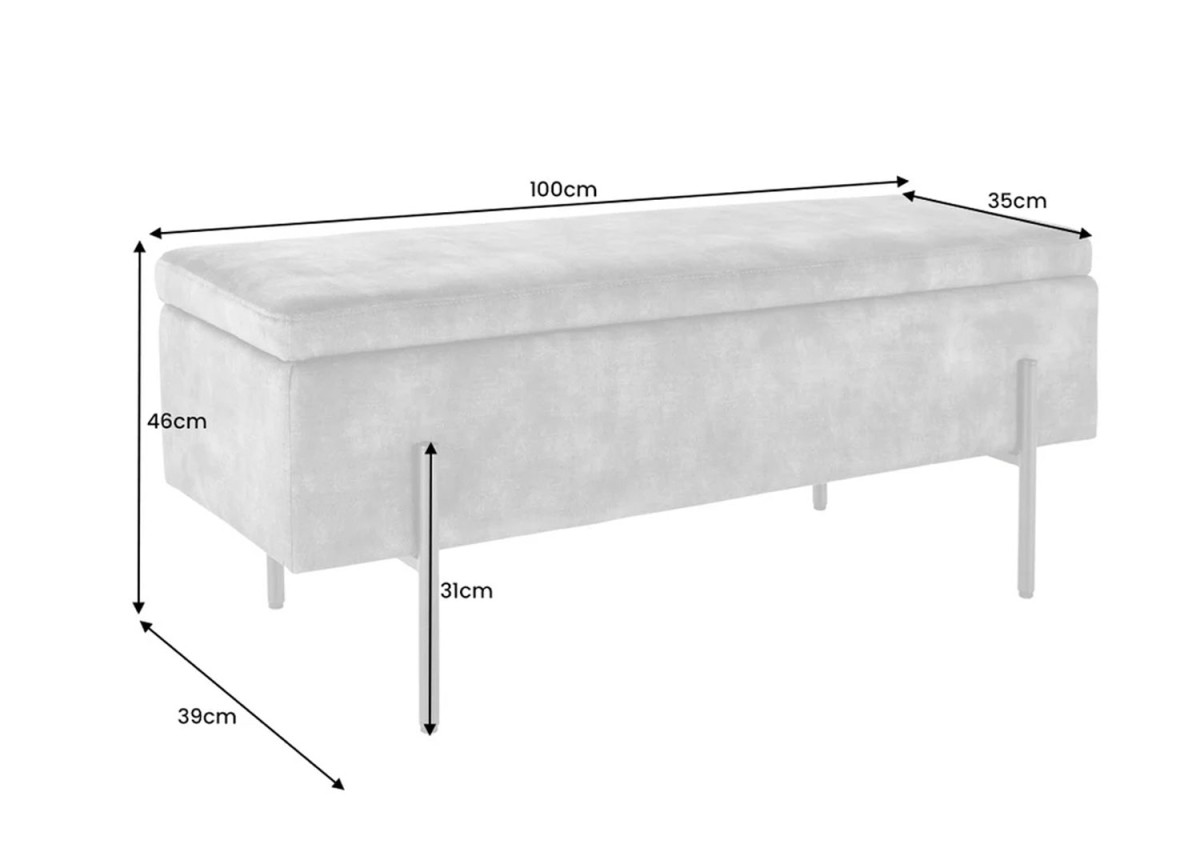 Banc à Chaussures Moderne Gris et Noir