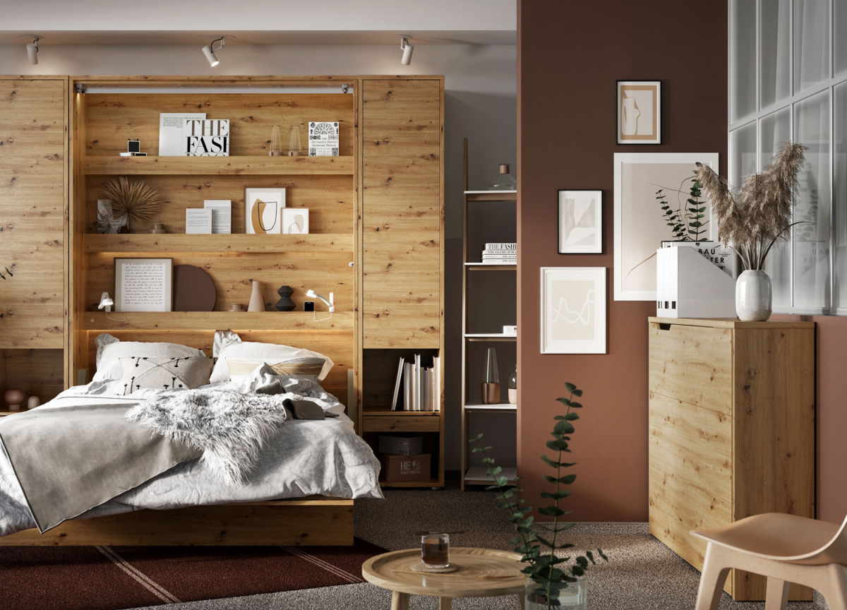 Bureau modulable avec rangement