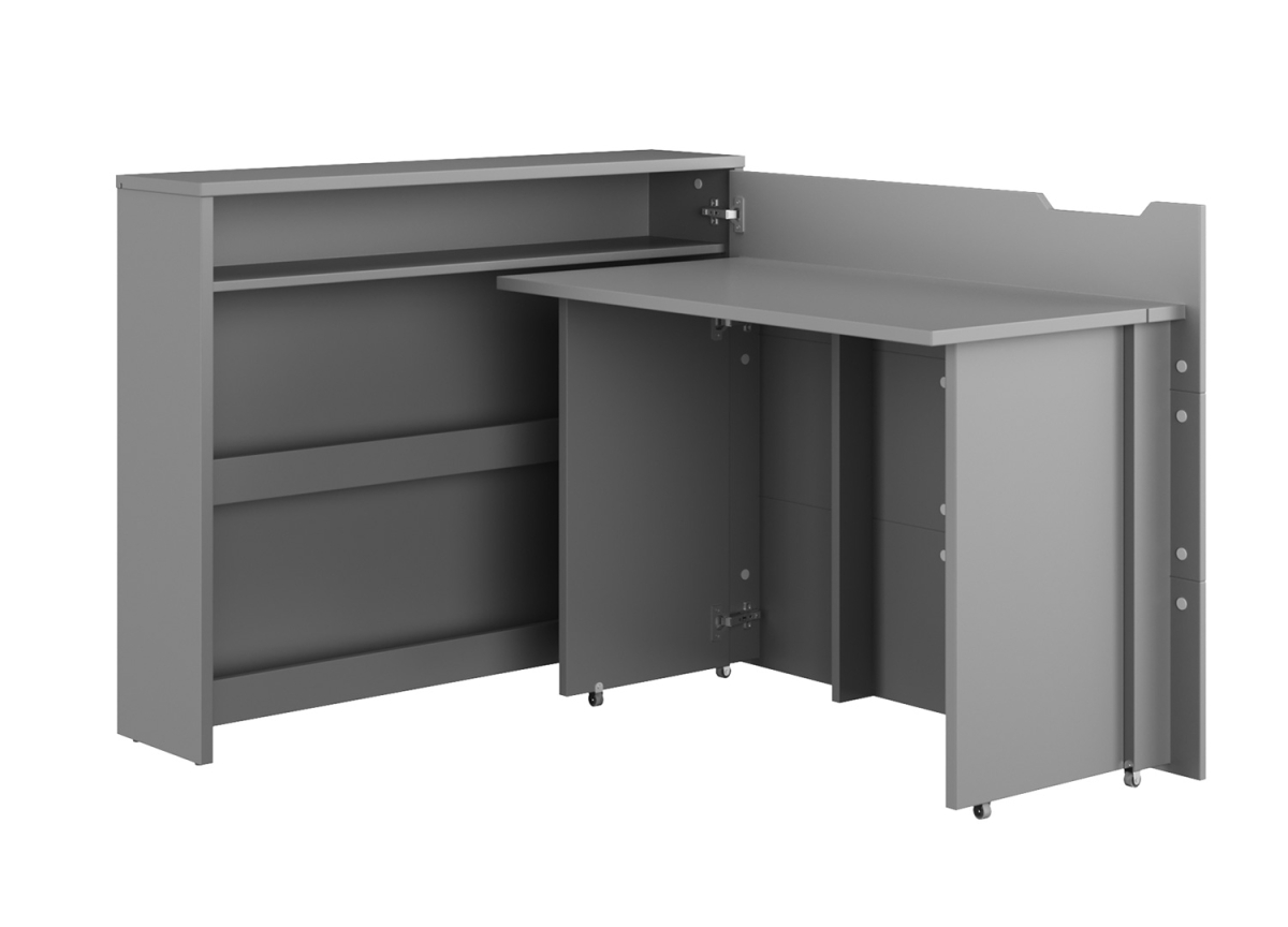 Table de travail pliante 115 cm grise