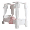 Chambre fille blanc laqué