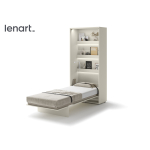 Lit pliable 1 personne avec rangement intégté