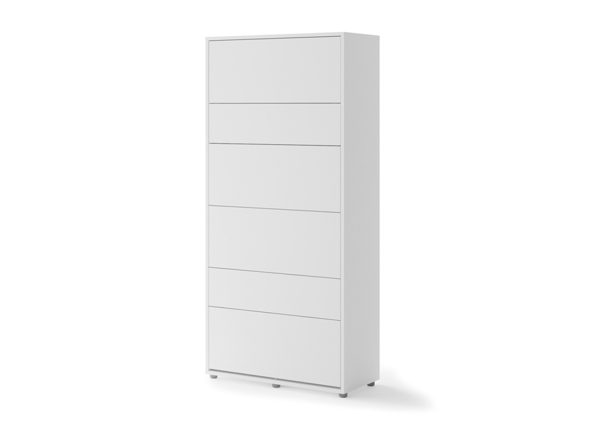 Lit coffre pliable moderne blanc